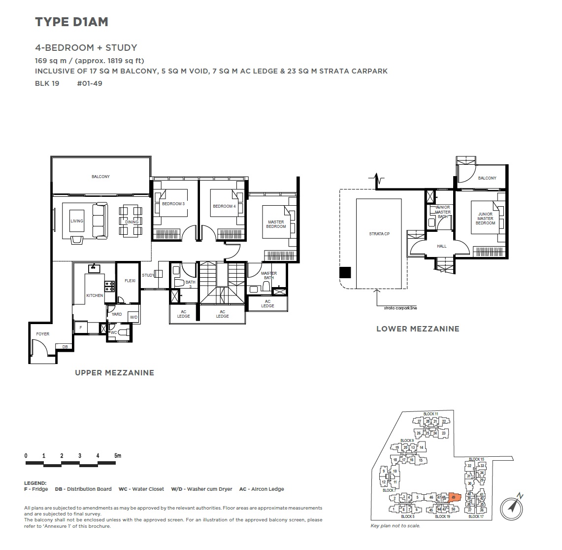 The Gazania 1 Bedroom Floor Plan 8