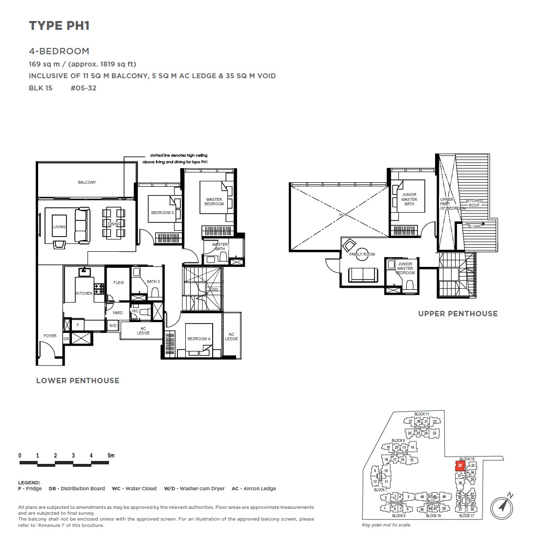 The Gazania 1 Bedroom Floor Plan 13